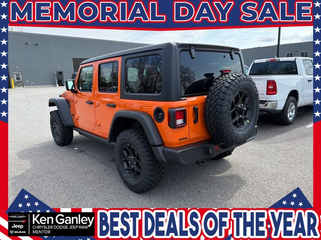 2026 Jeep Wrangler WRANGLER 4-DOOR WILLYS