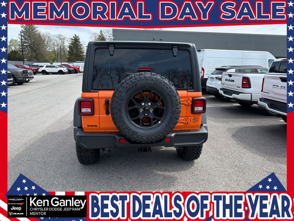 2026 Jeep Wrangler WRANGLER 4-DOOR WILLYS