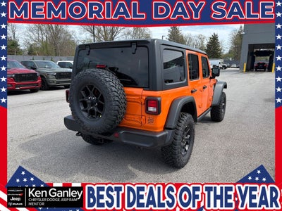 2026 Jeep Wrangler WRANGLER 4-DOOR WILLYS