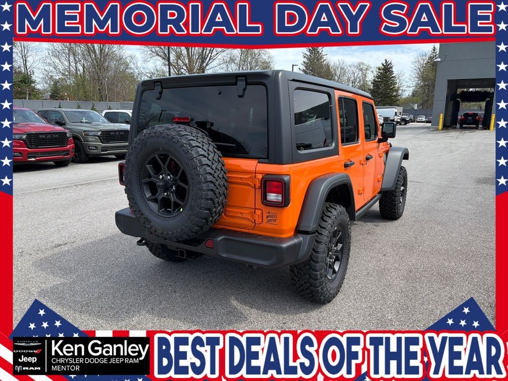 2026 Jeep Wrangler WRANGLER 4-DOOR WILLYS