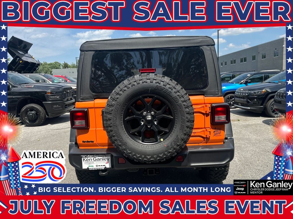 2026 Jeep Wrangler WRANGLER 4-DOOR WILLYS