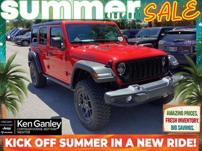 2026 Jeep Wrangler WRANGLER 4-DOOR WILLYS
