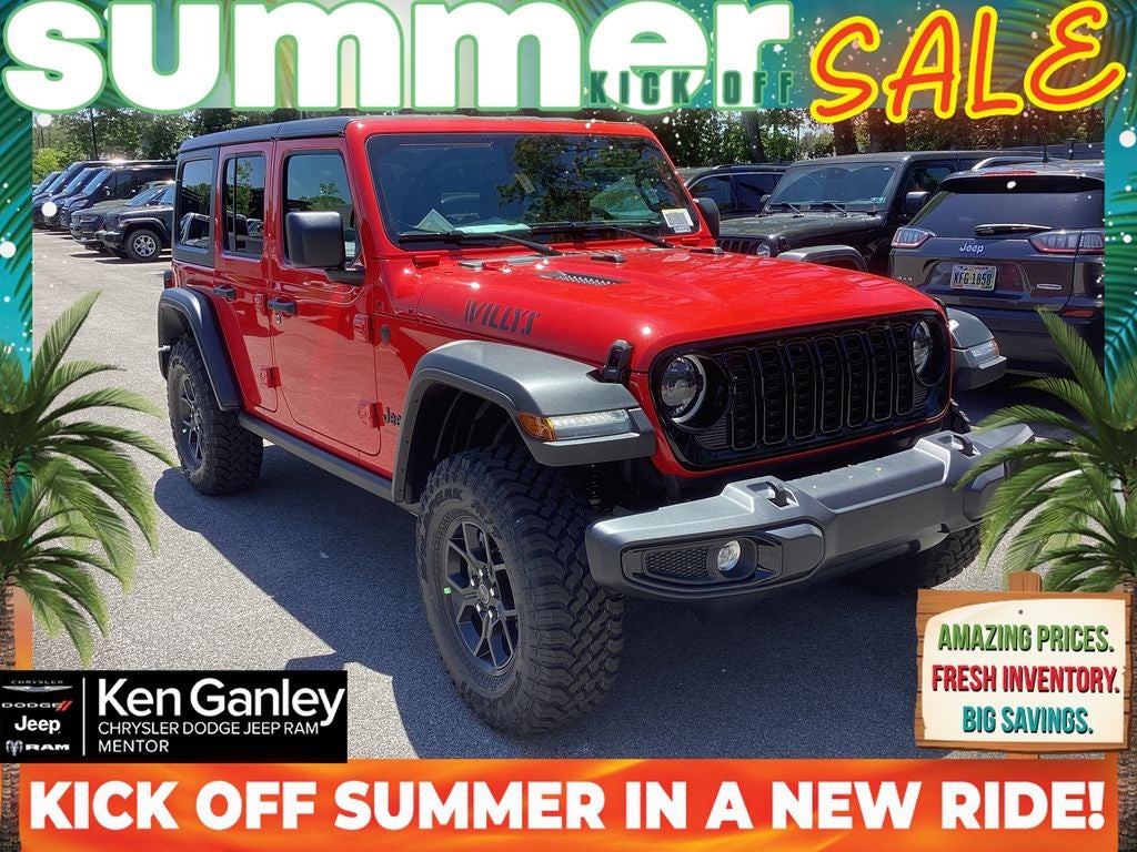 2026 Jeep Wrangler WRANGLER 4-DOOR WILLYS