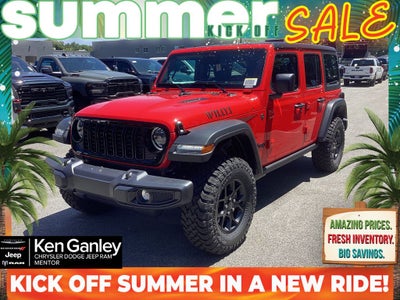 2026 Jeep Wrangler WRANGLER 4-DOOR WILLYS