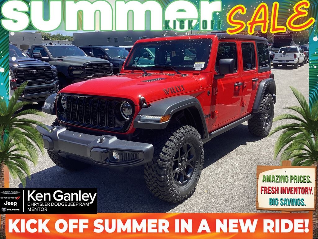 2026 Jeep Wrangler WRANGLER 4-DOOR WILLYS