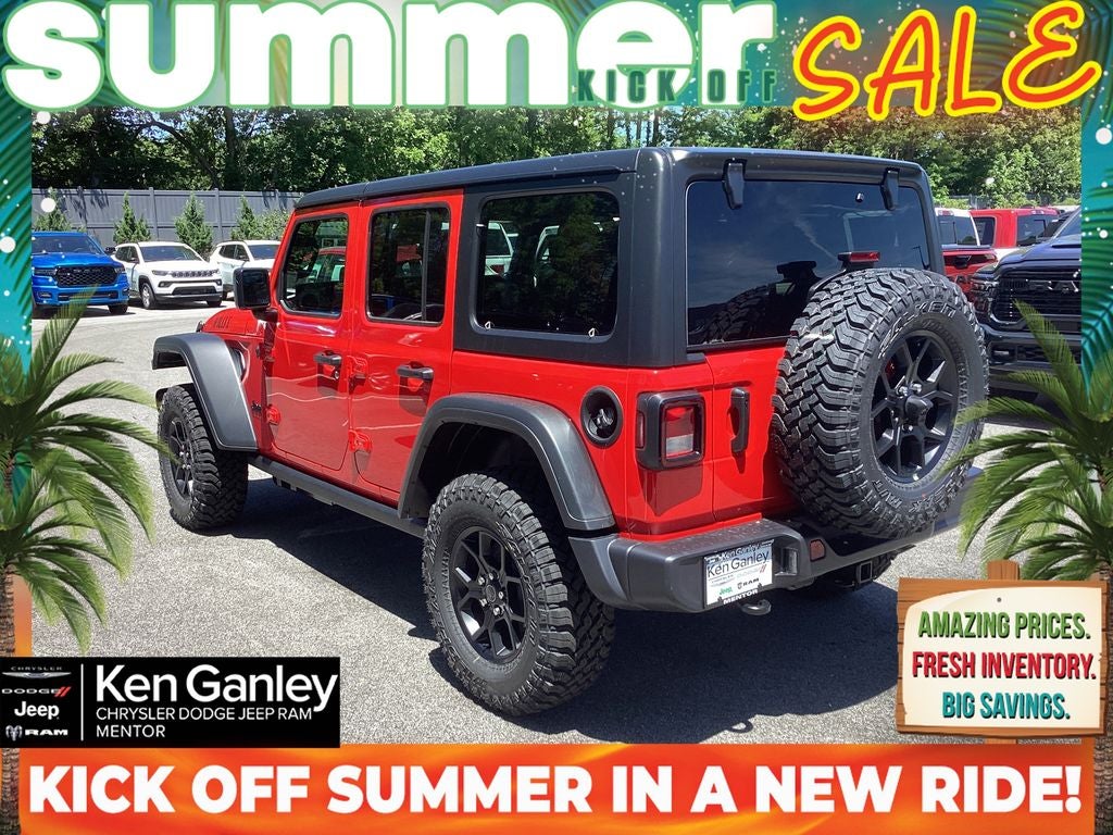 2026 Jeep Wrangler WRANGLER 4-DOOR WILLYS