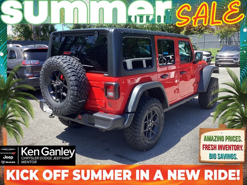 2026 Jeep Wrangler WRANGLER 4-DOOR WILLYS