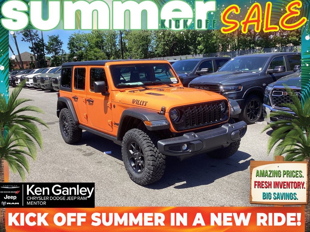 2026 Jeep Wrangler WRANGLER 4-DOOR WILLYS