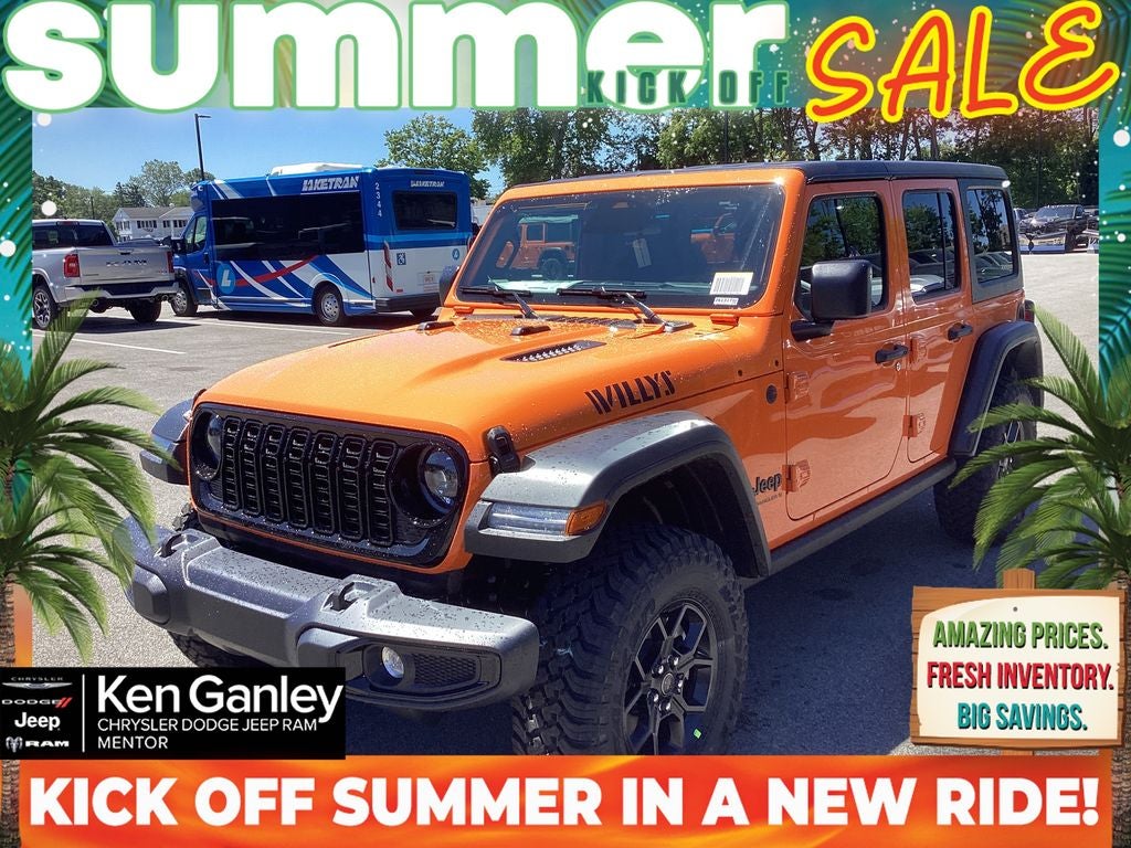 2026 Jeep Wrangler WRANGLER 4-DOOR WILLYS