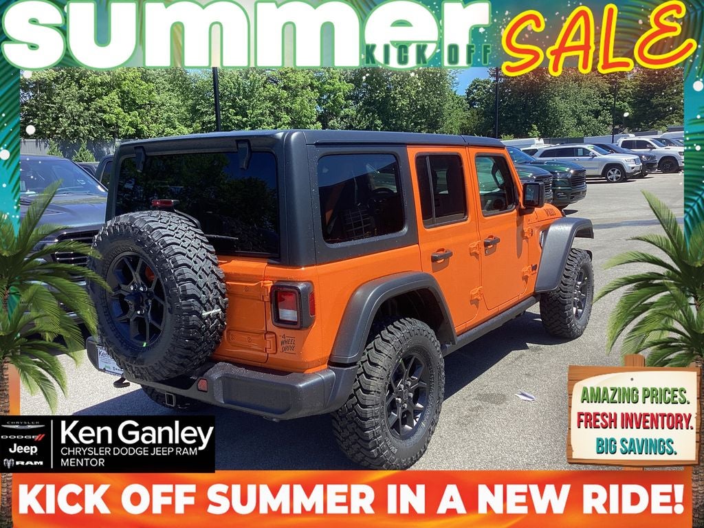 2026 Jeep Wrangler WRANGLER 4-DOOR WILLYS