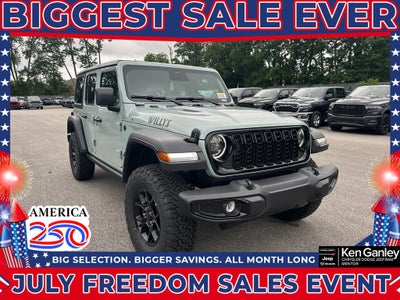 2026 Jeep Wrangler WRANGLER 4-DOOR WILLYS