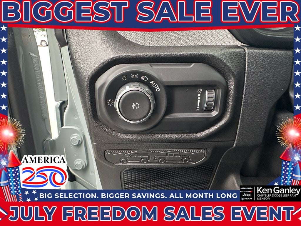 2026 Jeep Wrangler WRANGLER 4-DOOR WILLYS