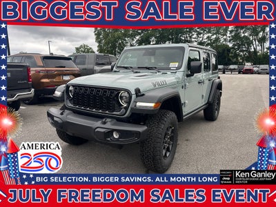 2026 Jeep Wrangler WRANGLER 4-DOOR WILLYS