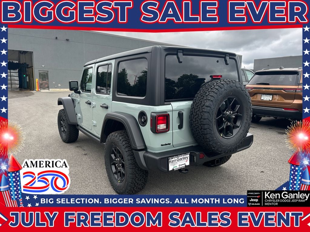 2026 Jeep Wrangler WRANGLER 4-DOOR WILLYS