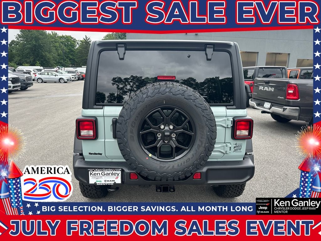 2026 Jeep Wrangler WRANGLER 4-DOOR WILLYS