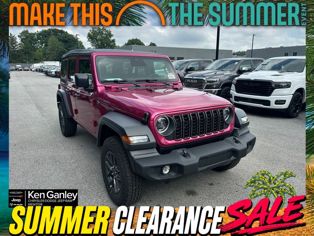 2026 Jeep Wrangler WRANGLER 4-DOOR SPORT S