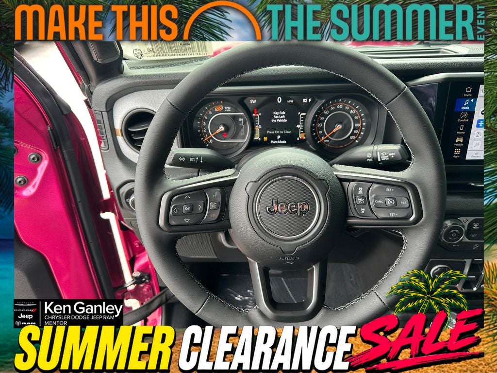 2026 Jeep Wrangler WRANGLER 4-DOOR SPORT S