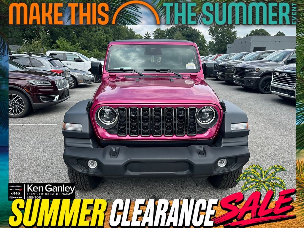 2026 Jeep Wrangler WRANGLER 4-DOOR SPORT S