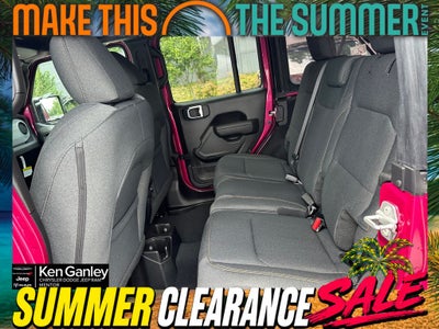 2026 Jeep Wrangler WRANGLER 4-DOOR SPORT S