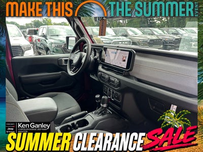 2026 Jeep Wrangler WRANGLER 4-DOOR SPORT S