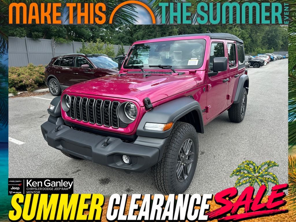 2026 Jeep Wrangler WRANGLER 4-DOOR SPORT S