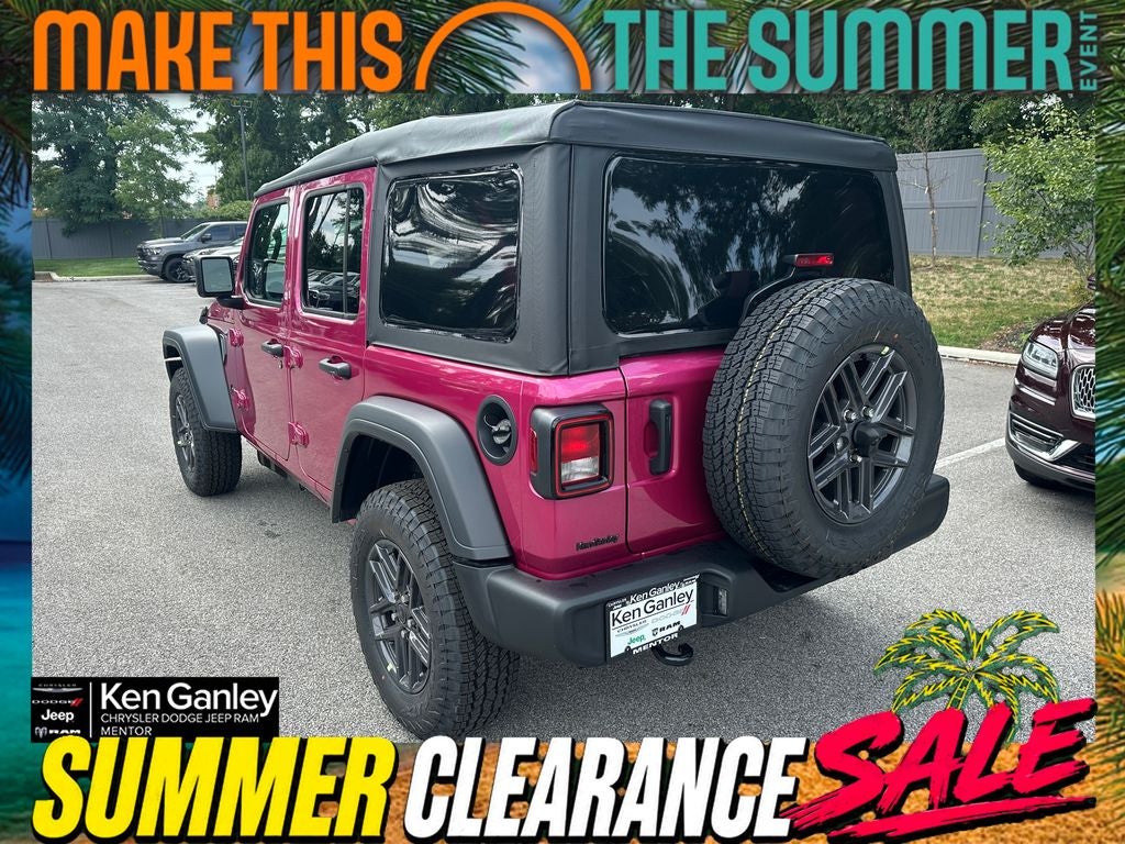 2026 Jeep Wrangler WRANGLER 4-DOOR SPORT S
