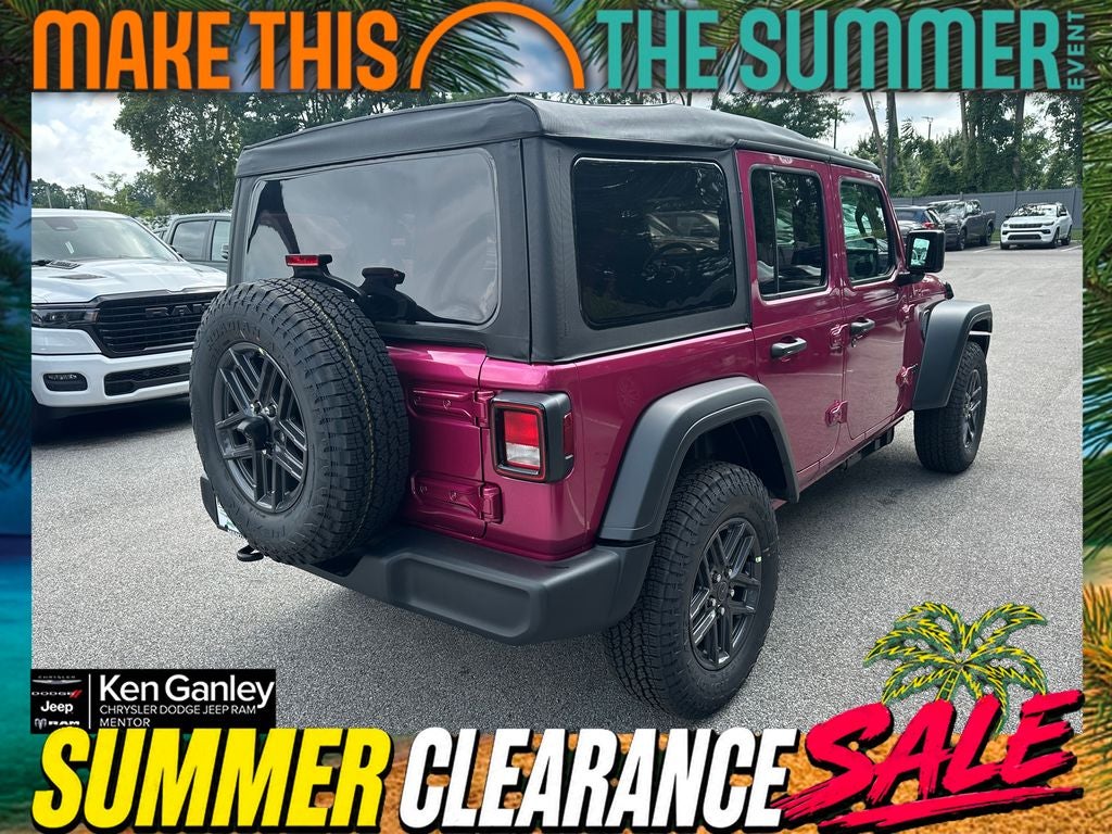 2026 Jeep Wrangler WRANGLER 4-DOOR SPORT S