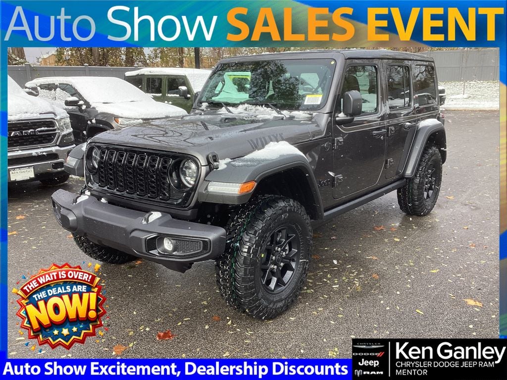 2026 Jeep Wrangler WRANGLER 4-DOOR WILLYS
