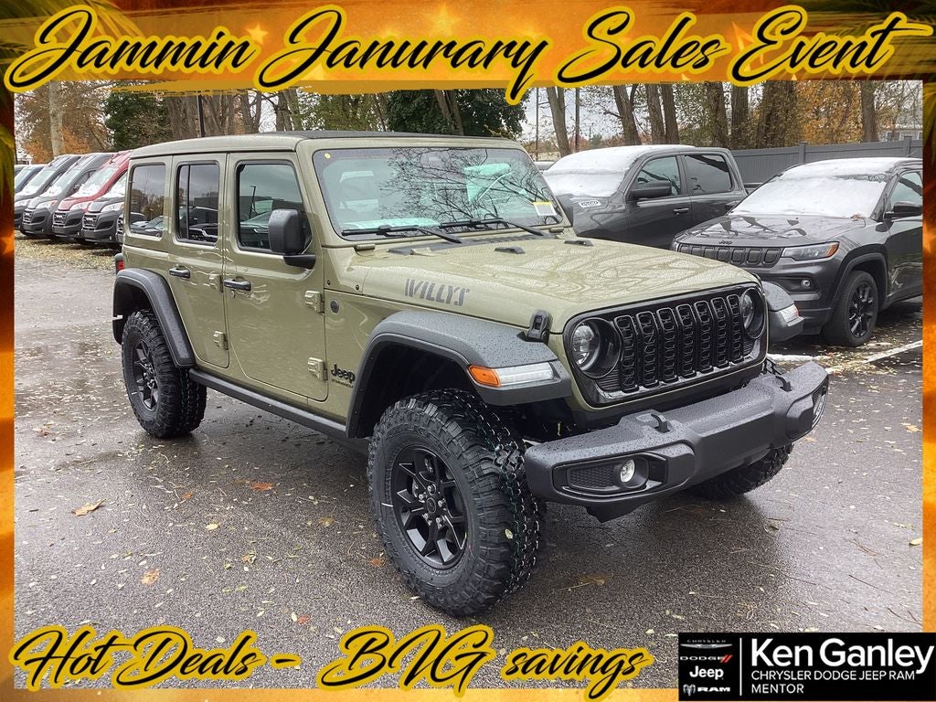 2026 Jeep Wrangler WRANGLER 4-DOOR WILLYS