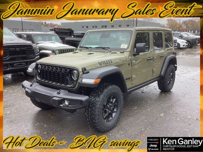 2026 Jeep Wrangler WRANGLER 4-DOOR WILLYS