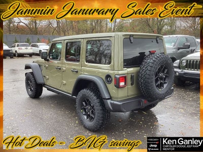 2026 Jeep Wrangler WRANGLER 4-DOOR WILLYS