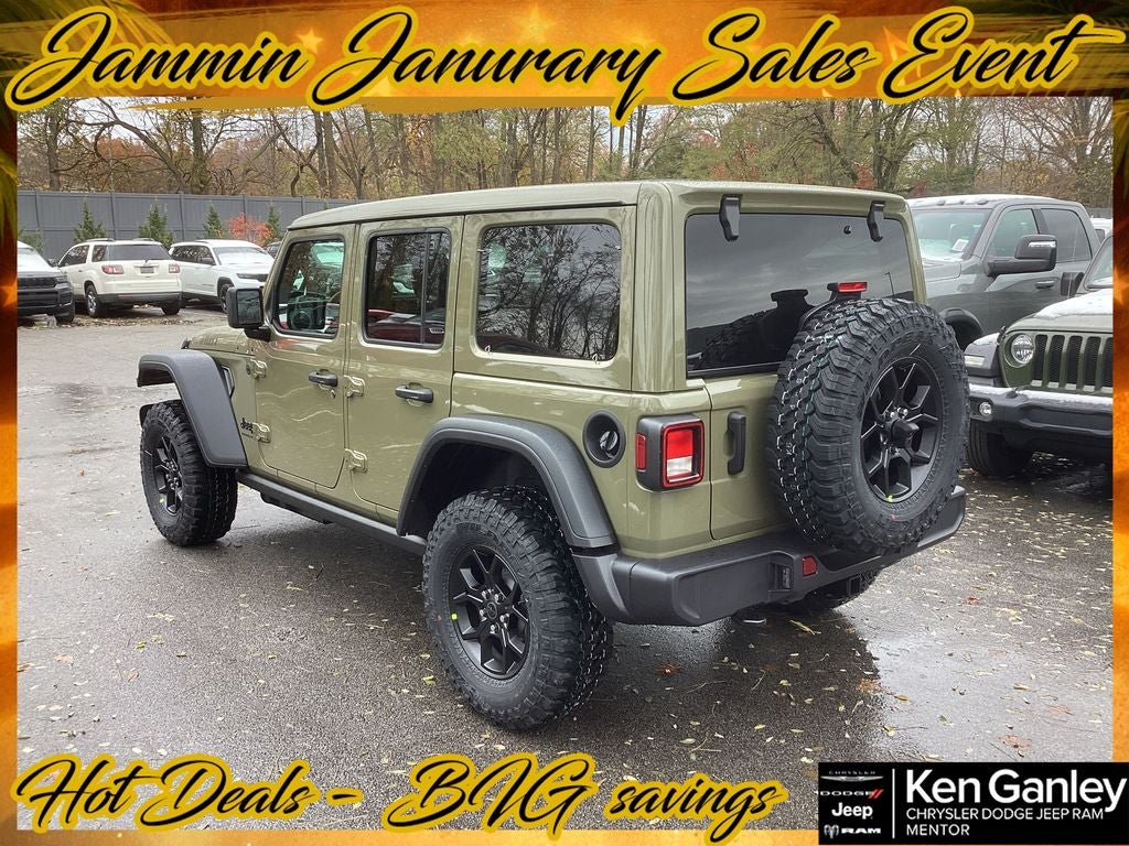 2026 Jeep Wrangler WRANGLER 4-DOOR WILLYS