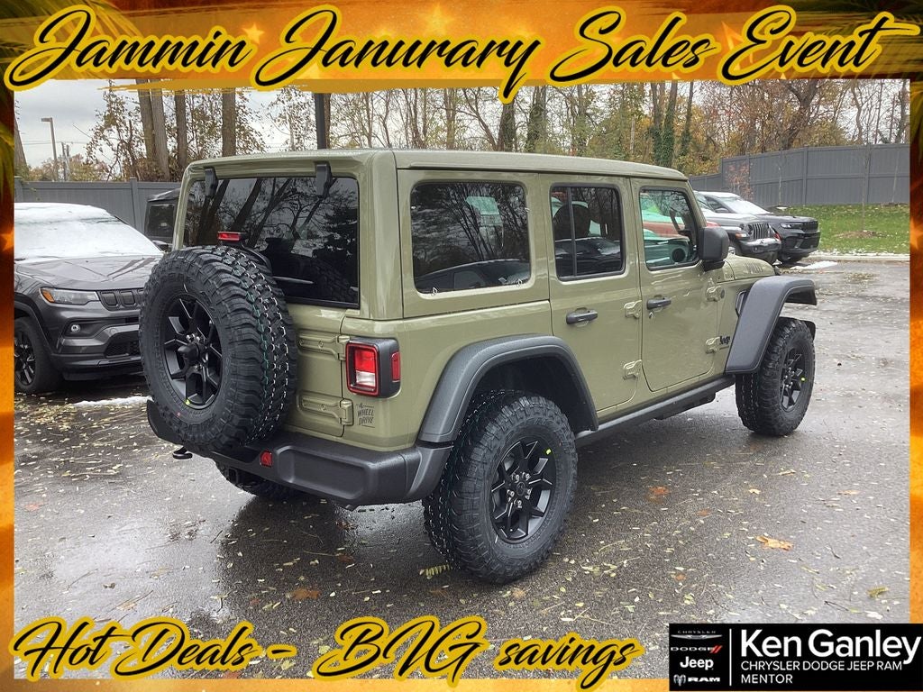 2026 Jeep Wrangler WRANGLER 4-DOOR WILLYS