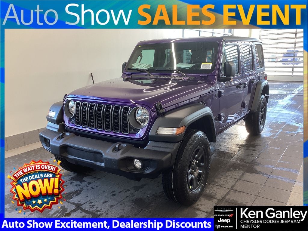 2026 Jeep Wrangler WRANGLER 4-DOOR SPORT
