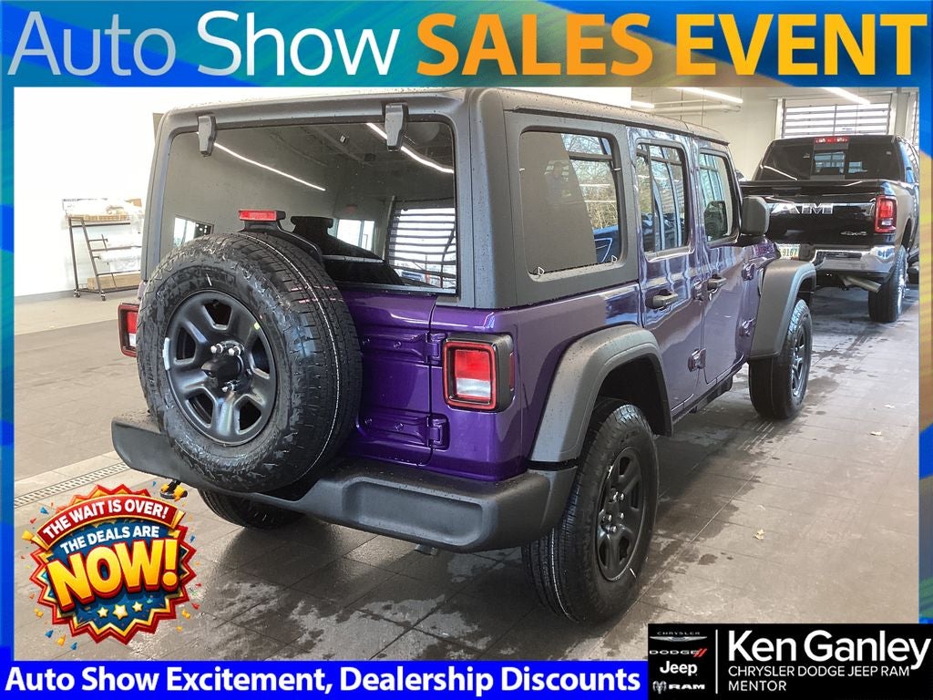 2026 Jeep Wrangler WRANGLER 4-DOOR SPORT