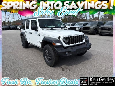 2026 Jeep Wrangler WRANGLER 4-DOOR SPORT S