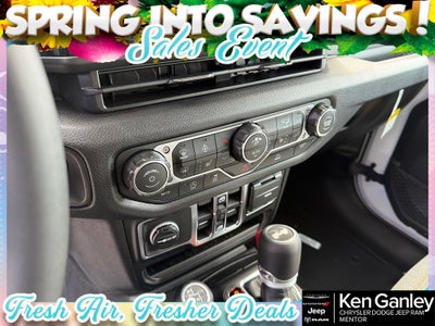 2026 Jeep Wrangler WRANGLER 4-DOOR SPORT S