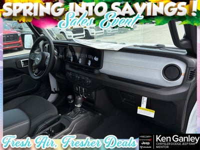 2026 Jeep Wrangler WRANGLER 4-DOOR SPORT S