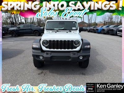 2026 Jeep Wrangler WRANGLER 4-DOOR SPORT S
