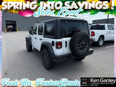 2026 Jeep Wrangler WRANGLER 4-DOOR SPORT S