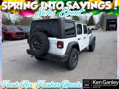 2026 Jeep Wrangler WRANGLER 4-DOOR SPORT S