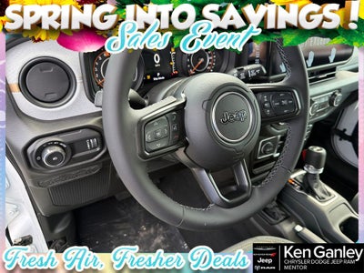 2026 Jeep Wrangler WRANGLER 4-DOOR SPORT S