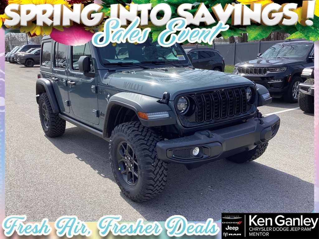 2026 Jeep Wrangler WRANGLER 4-DOOR WILLYS