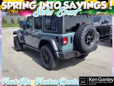 2026 Jeep Wrangler WRANGLER 4-DOOR WILLYS