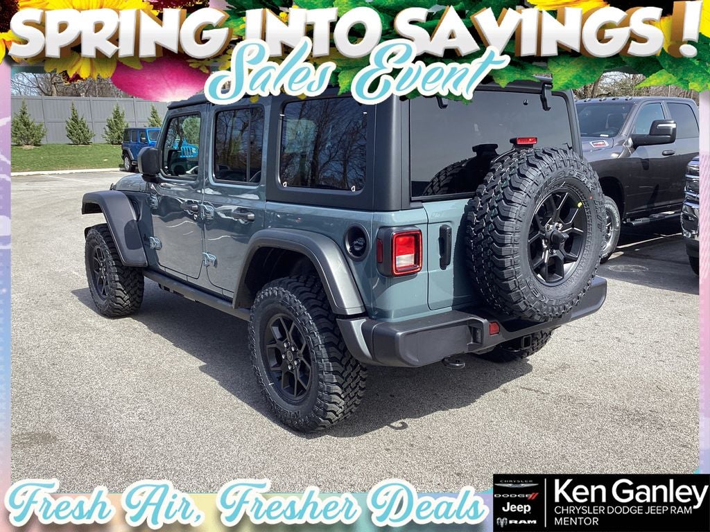 2026 Jeep Wrangler WRANGLER 4-DOOR WILLYS