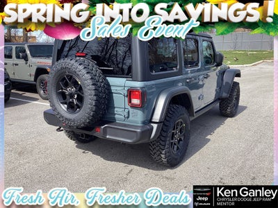 2026 Jeep Wrangler WRANGLER 4-DOOR WILLYS