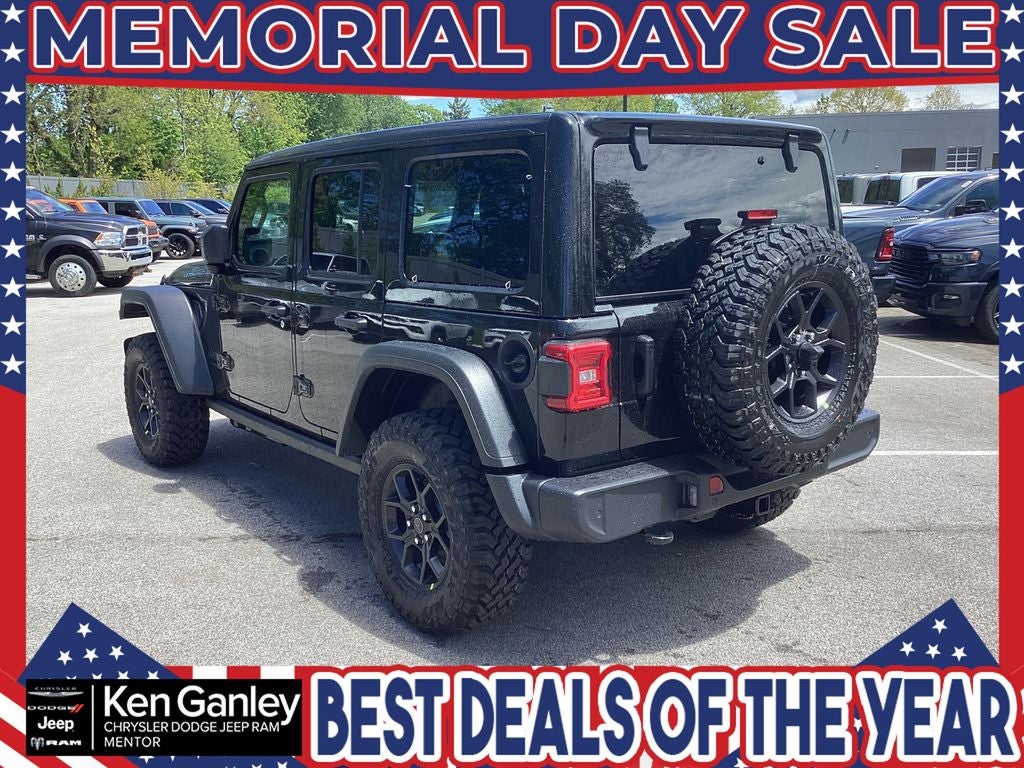2026 Jeep Wrangler WRANGLER 4-DOOR WILLYS