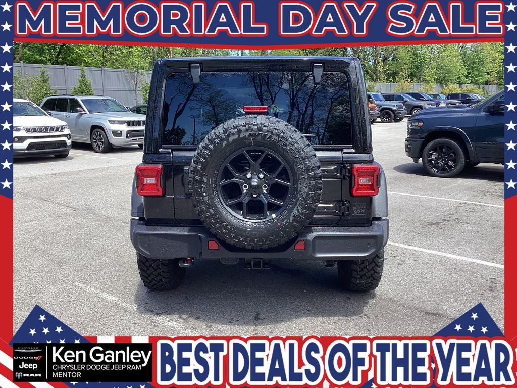 2026 Jeep Wrangler WRANGLER 4-DOOR WILLYS