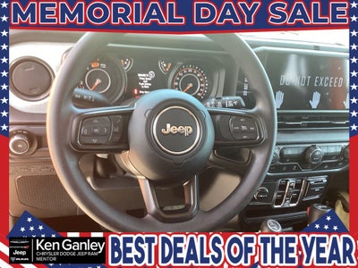 2026 Jeep Wrangler WRANGLER 4-DOOR SPORT