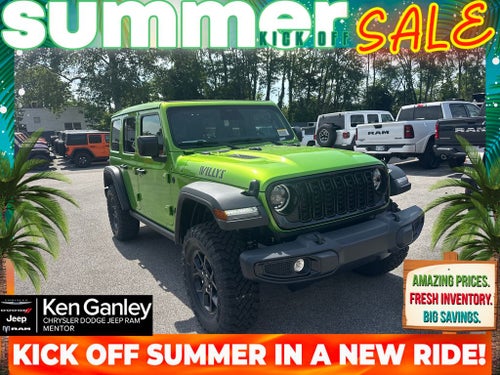 2026 Jeep Wrangler WRANGLER 4-DOOR WILLYS
